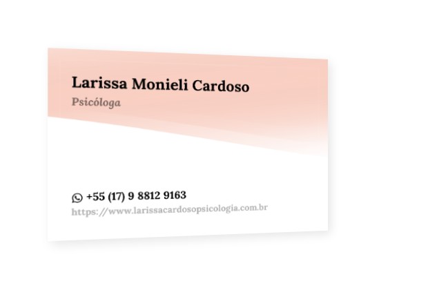 Teaser business card 3D